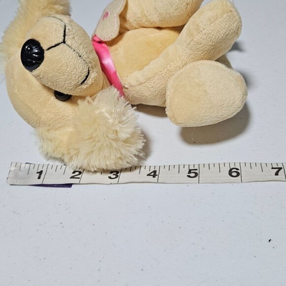 Valentines Day Puppy Dog 6 inch Plush Love Letter T-Bone Stuffed Animal Walmart - Picture 7 of 7